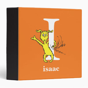 Classeur L'ABC du Dr Seuss : Lettre I - Blanc Ajoutez vot