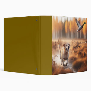 Classeur Labrador/chien en automne chasse au canard