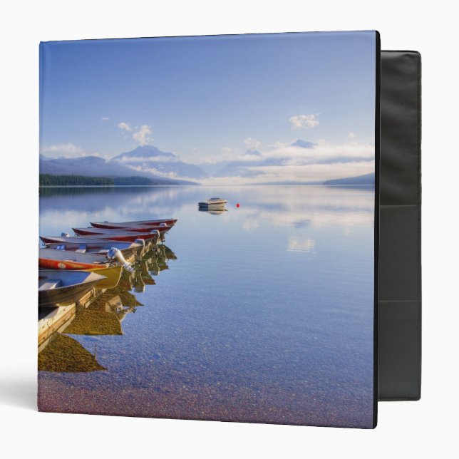 Classeur Lac McDonald, Parc national des Glaciers, Montana, (Devant/Intérieur)