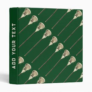 Classeur Lacrosse Lax Sports Vert