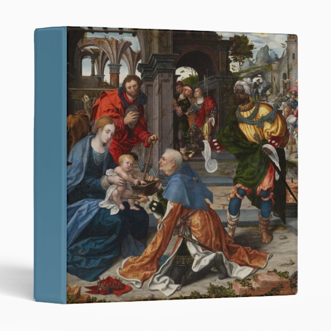 Classeur L'adoration des Magi (Devant/Côté)