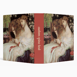Classeur Lady Lilith de Rossetti, Portrait Victorien Vintag