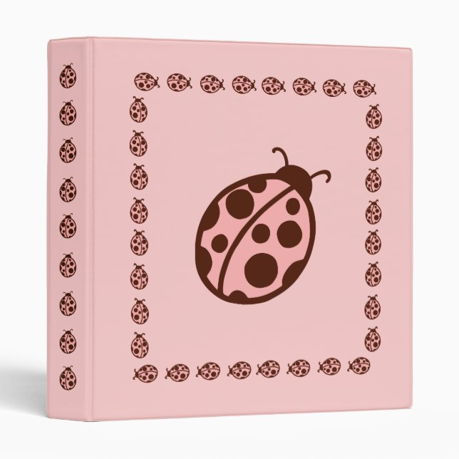 Classeur Ladybug (Devant/Côté)