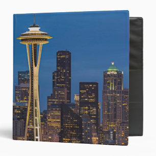 Classeur L'aiguille de l'espace et Seattle du centre