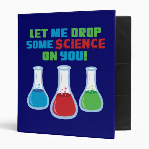 Classeur Laisse-Moi Te Laisser Tomber Quelques Sciences
