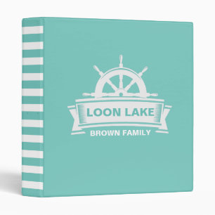 Classeur Lake House volant Nom de famille