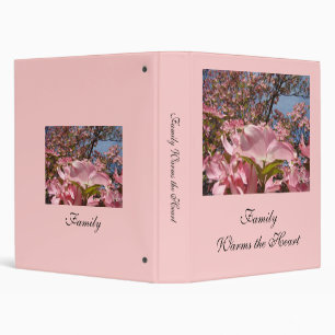 Classeur L'album de photos relié Family Warms the Heart !