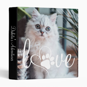 Classeur L'amour de la vie des animaux   Album photo Paw He