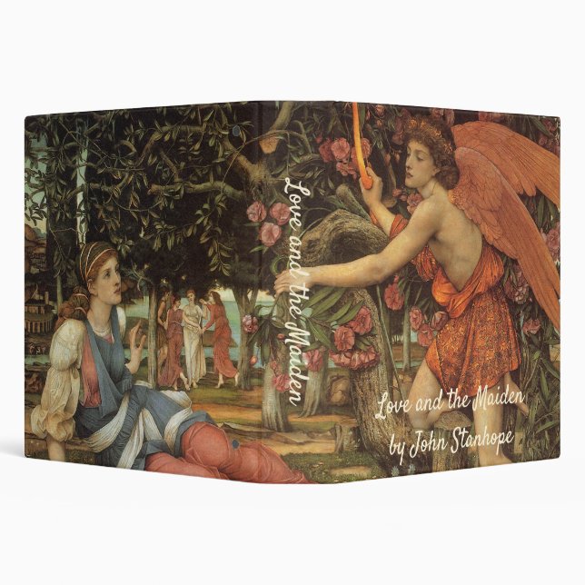 Classeur L'Amour et le Maiden par John Stanhope (Arrière-plan)