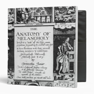 Classeur L'anatomie de la mélancolie