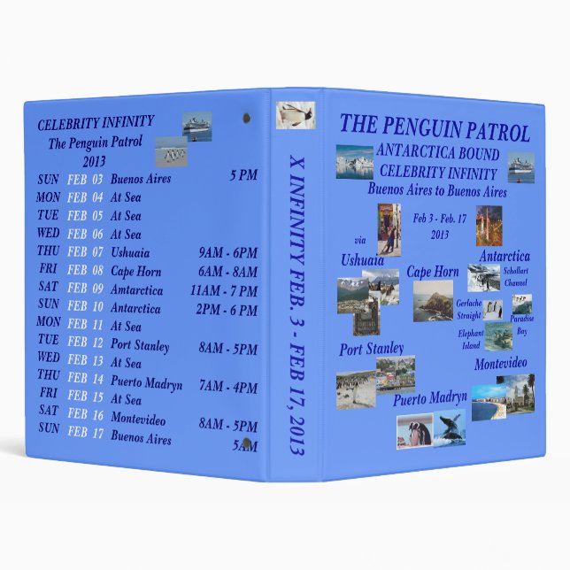 Classeur l'Antarctique pingouin patrouille souvenirs (Arrière-plan)