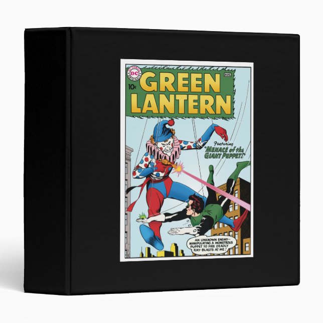 Classeur Lanterne verte contre clown (Devant/Côté)