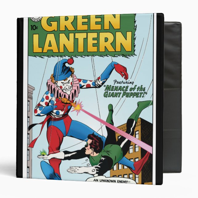 Classeur Lanterne verte contre clown (Devant/Intérieur)