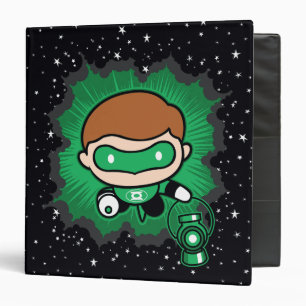 Classeur Lanterne verte de Chibi qui traverse l'espace