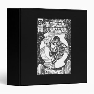Classeur Lanterne verte - elle toute commence ici, noir et
