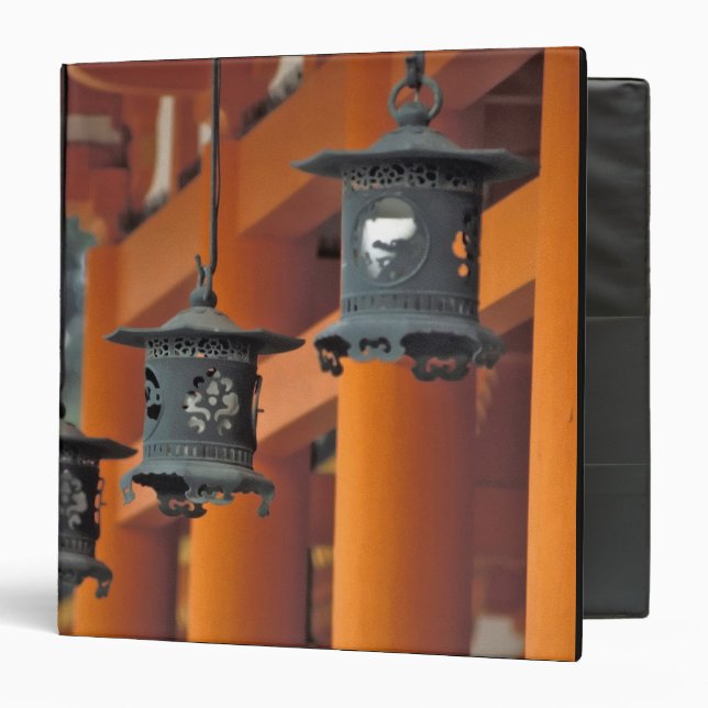 Classeur Lanternes accrochées au sanctuaire Heian-jingu, (Devant/Intérieur)