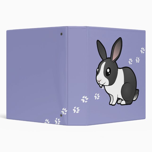 Classeur Lapin de bande dessinée (cheveux lisses d'oreille (Arrière-plan)