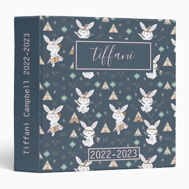 Classeur Lapin lapin de Teepee (Devant/Côté)