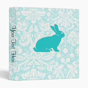 Classeur Lapin turquoise