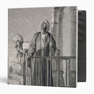 Classeur L'appel du muezzin à la prière, 19ème siècle