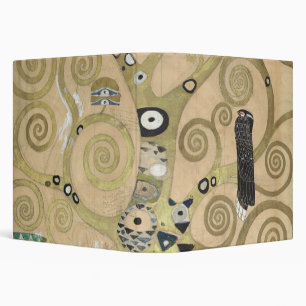 Classeur L'Arbre de Vie, peinture à l'huile de Gustav Klimt