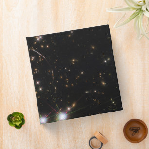 Classeur L'Arc Sunburst Dans Un Gros Cluster Galaxy