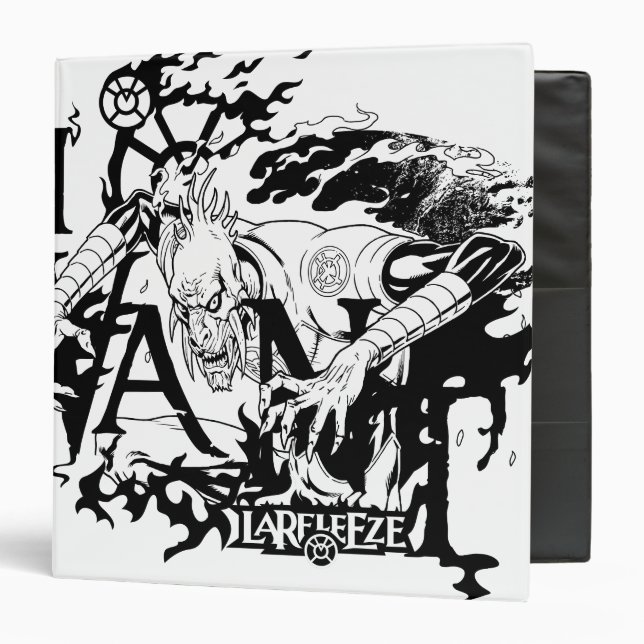 Classeur Larfleeze - Agent Orange 13 (Devant/Intérieur)