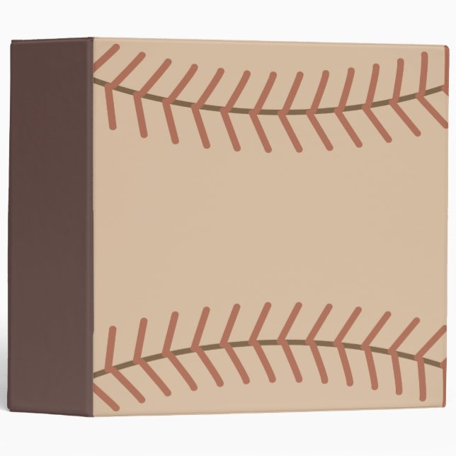 Classeur Large Baseball Binder Gift (Devant/Côté)