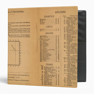 Classeur L'Arizona de Rand McNally