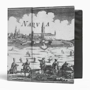 Classeur L'armée russe assiégeant Narva en 1700