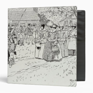 Classeur L'arrivée des jeunes femmes chez Jamestown