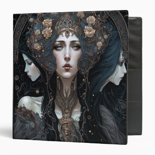 Classeur L'art de l'Imaginaire de la reine noire