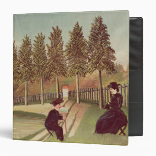 Classeur L'artiste peignant son épouse, 1900-05