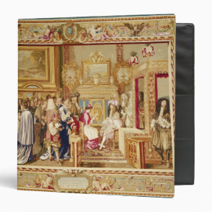 Classeur L'assistance de Chigi cardinal avec Louis XIV