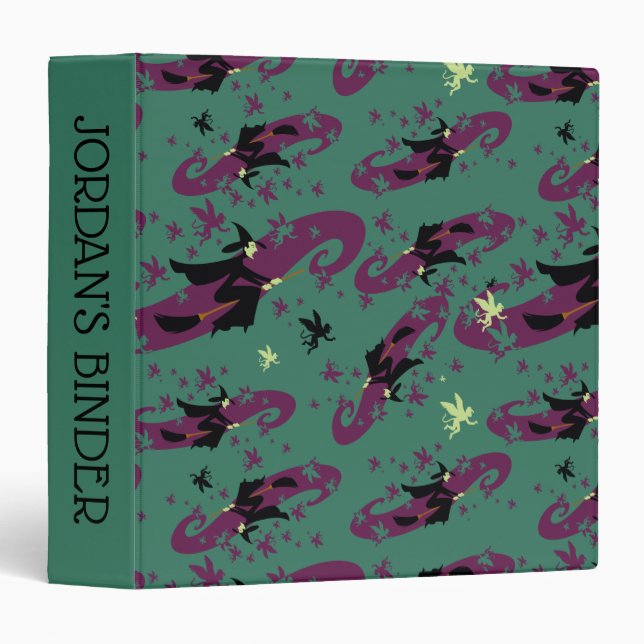 Classeur L'Assistant D'Oz™ | Motif Wicked Witch™ (Devant/Côté)