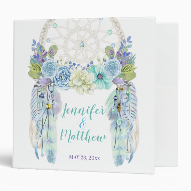 Classeur L'attrapeur rêveur de Boho fait varier le pas du (Devant/intérieur)