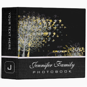 Classeur L'automne Feuilles Arbres Famille Photo Books #2