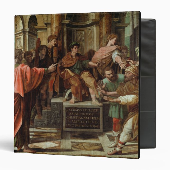 Classeur L'aveuglement d'Elymas (bande dessinée pour le (Devant/Intérieur)