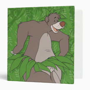 Classeur Le Baloo du livre de la jungle avec jupe d'herbe