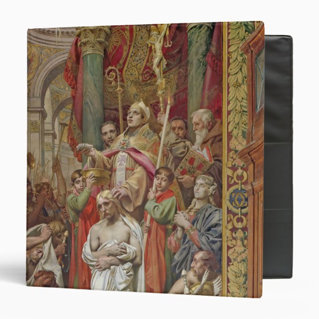 Classeur Le baptême de Clovis I (Devant/Intérieur)