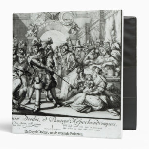 Classeur Le bébé de casserole de chauffage, c.1688
