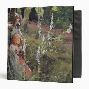 Classeur Le bois enchanté (huile sur la toile)