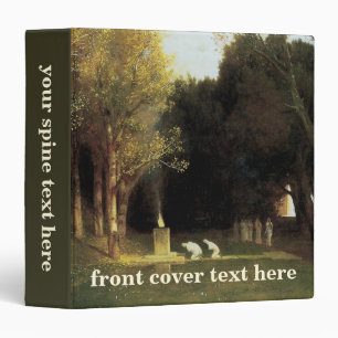 Classeur Le Bois sacré par Arnold Böcklin, Art vintage