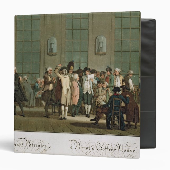 Classeur Le café d'un patriote (Devant/Intérieur)