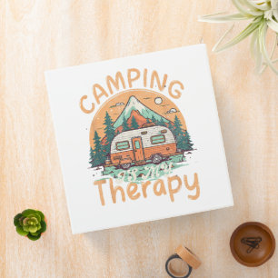 Classeur Le Camping Est Ma Thérapie Vacances D'été Famille