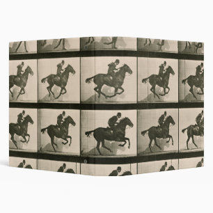 Classeur Le Cheval en mouvement Premier film Vintage