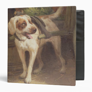 Classeur Le chien de l'épicier (huile sur le panneau)
