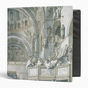 Classeur Le choeur chantant dans la basilique de St Mark,