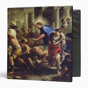 Classeur Le Christ conduisant les négociants par le temple