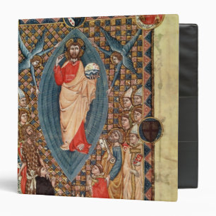 Classeur Le Christ dans la majesté avec des saints
